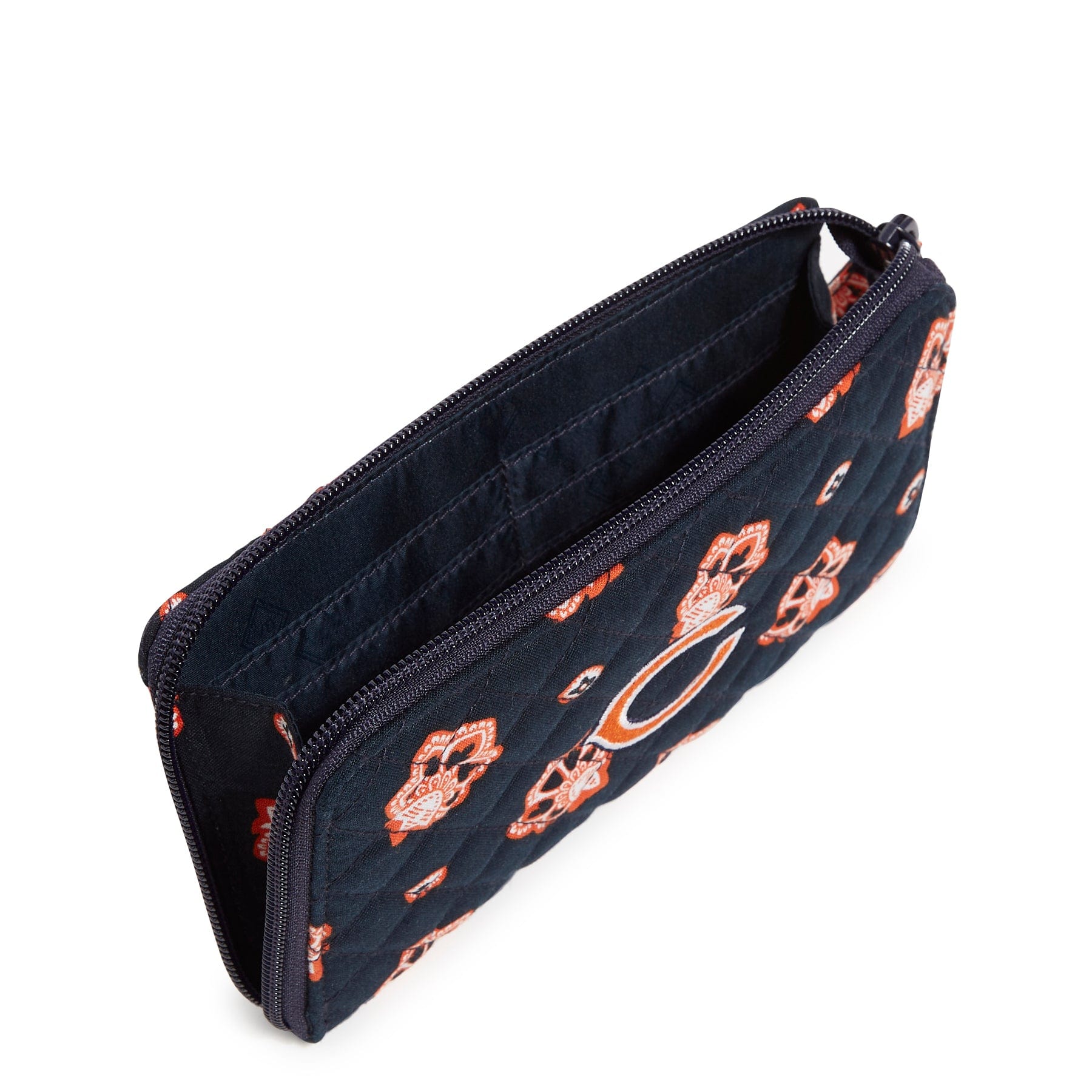 NFL RFID Blocking Front Zip Wristlet Wallet - Secure & Stylish Wristlet for Game Day, Travel & Everyday Use