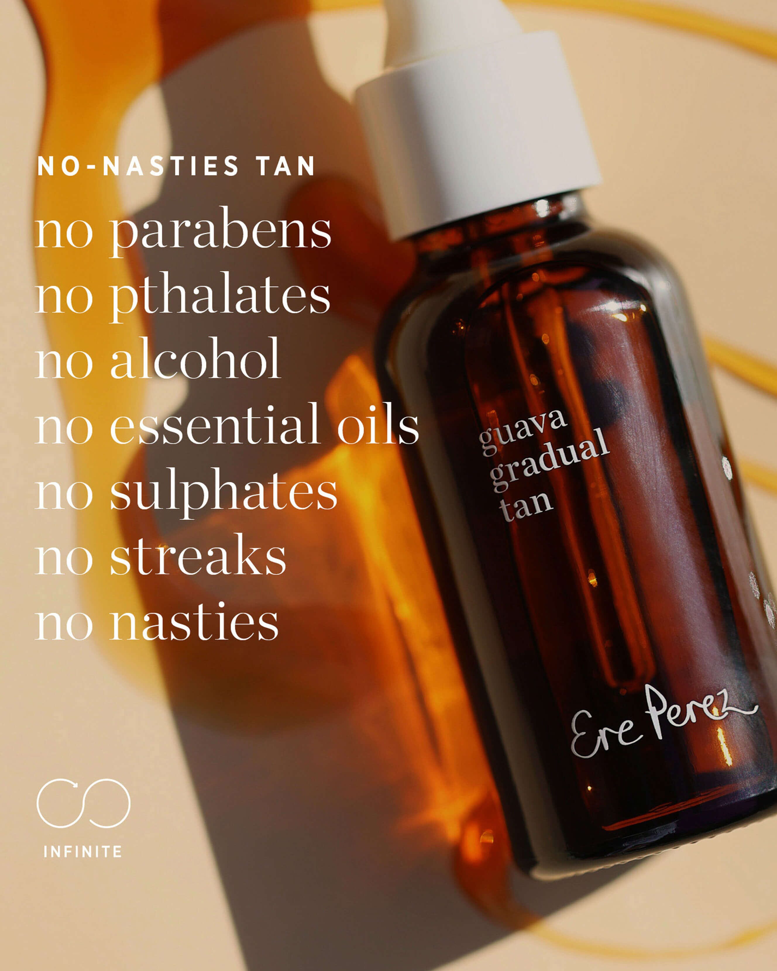 Guava Gradual Tan Drops - Natural Self Tanning Serum for Face & Body | Buildable Sunless Tan for Glowing Skin | Perfect for Pre-Vacation Prep & Everyday Radiance
