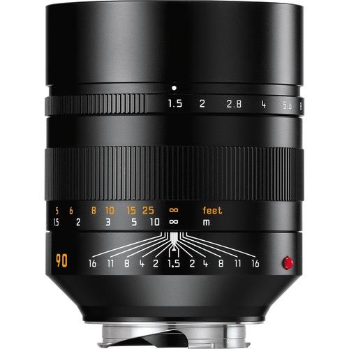 Leica Summilux M 90mm f/1.5 ASPH. Lens - Professional Fast Aperture Prime Lens for Leica M Cameras - Perfect for Portrait, Low Light & Street Photography