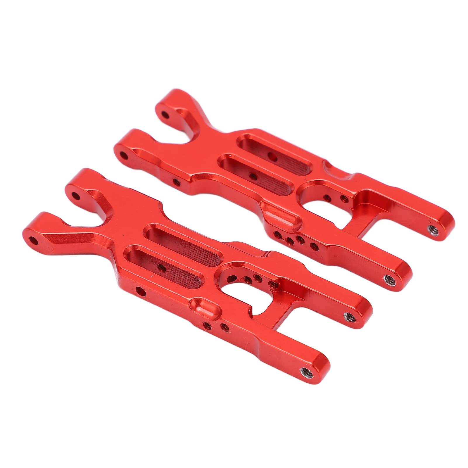 High Strength RC Aluminum Rear Lower Arm - 2pcs Replacement Suspension Parts for 1/18 RC Stadium Truck & Mini-T 2.0 2WD - Perfect for Off-Road Racing & RC Car Repairs