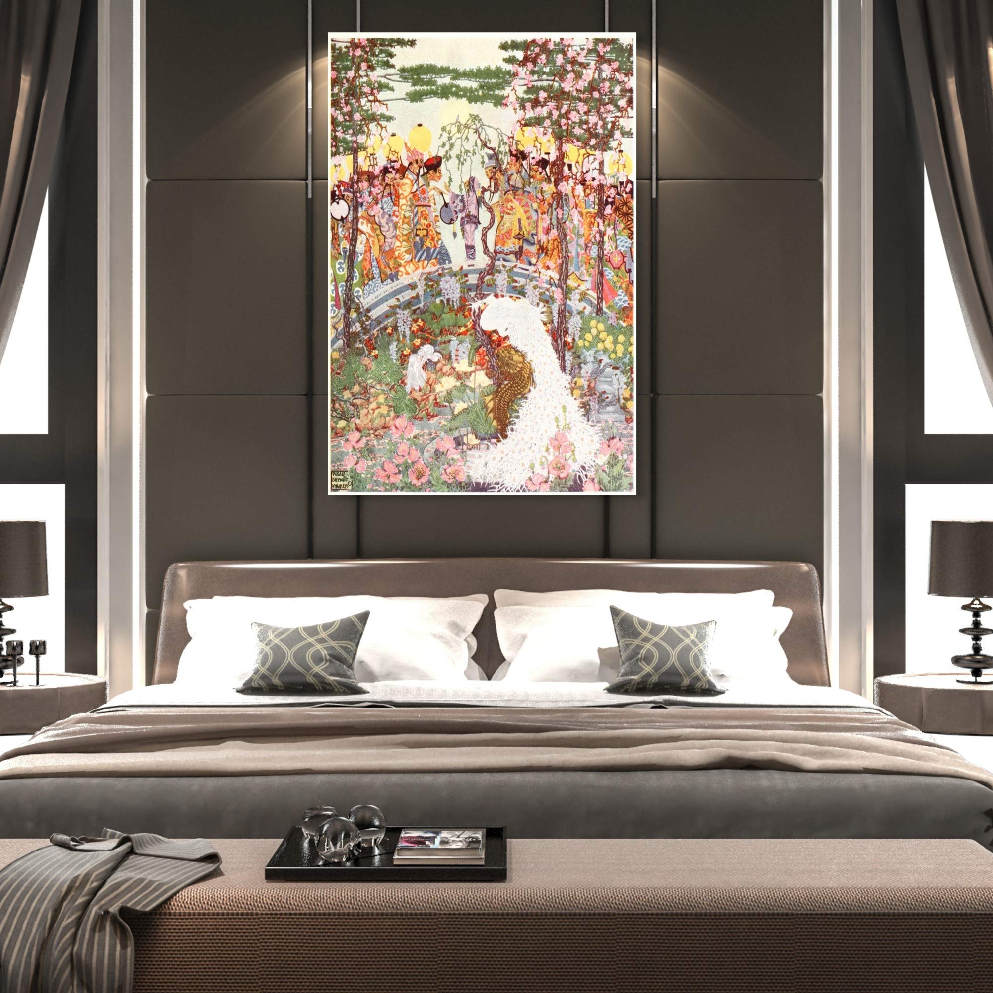 Oliver Gal Artist Co. Andersen Fairy Tales III Fantasy Wall Art Canvas Print - 30