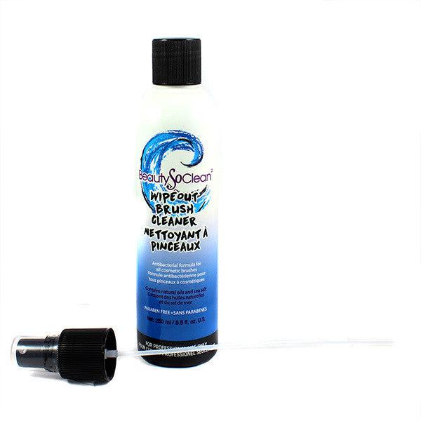BeautySoClean Wipeout Brush Cleaner - Professional Makeup Brush Cleaner & Sanitizer for Daily Cleaning & Deep Disinfection - Perfect for Home & Salon Use