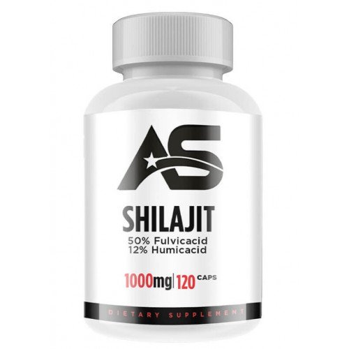 American Supps Shilajit 1000mg - 120 Capsules | Pure Himalayan Resin Supplement for Energy, Immunity & Vitality | Supports Cognitive Function & Recovery for Athletes & Active Lifestyles