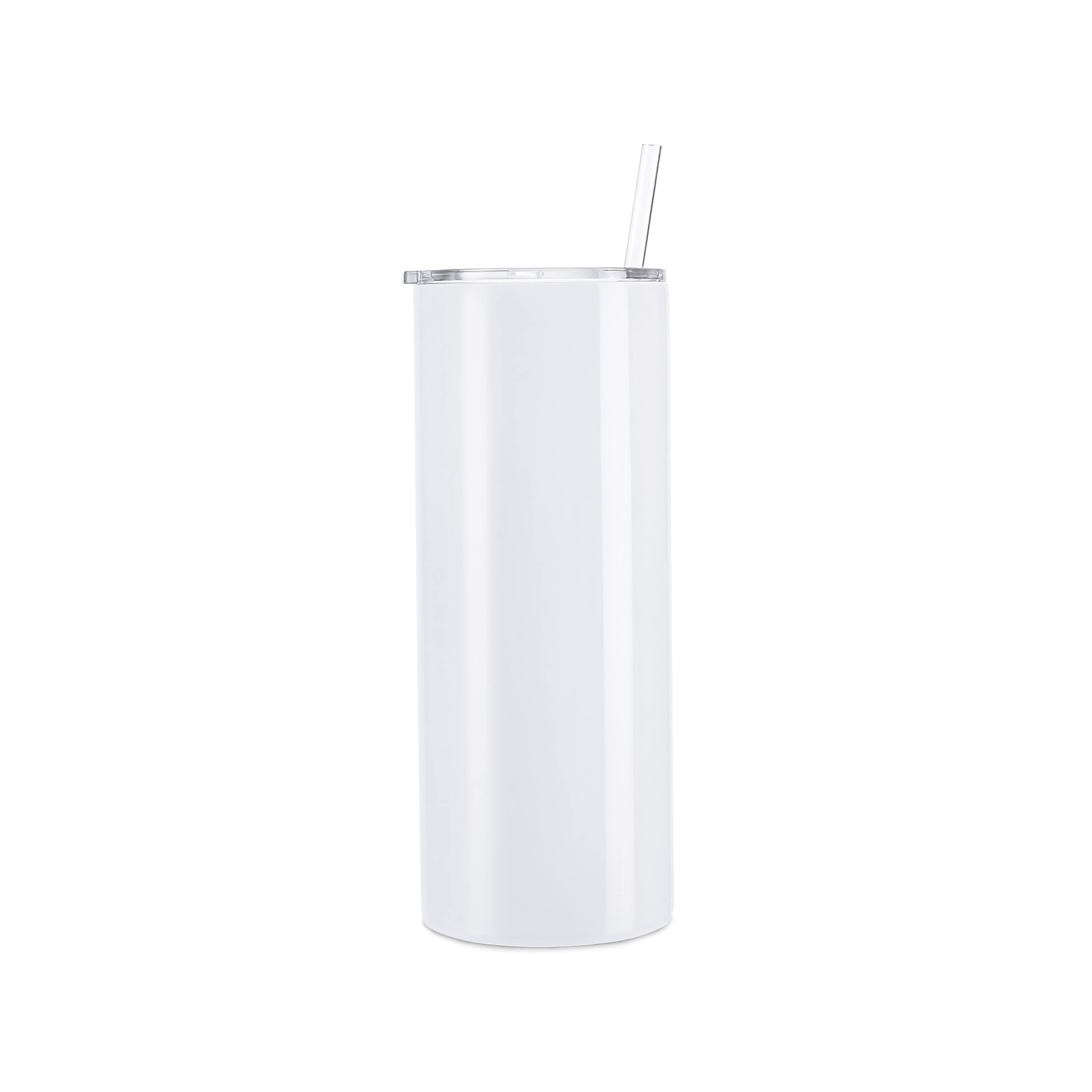 Makerflo 30 oz Sublimation Blank Tumbler with Lid & Straw - 25 Pack for DIY Crafts, Personalized Gifts (Works with Sublimation, Epoxy, UV DTF, Vinyl & Laser Engraving) - Perfect for Custom Drinkware, Promotional Items & Home Decor