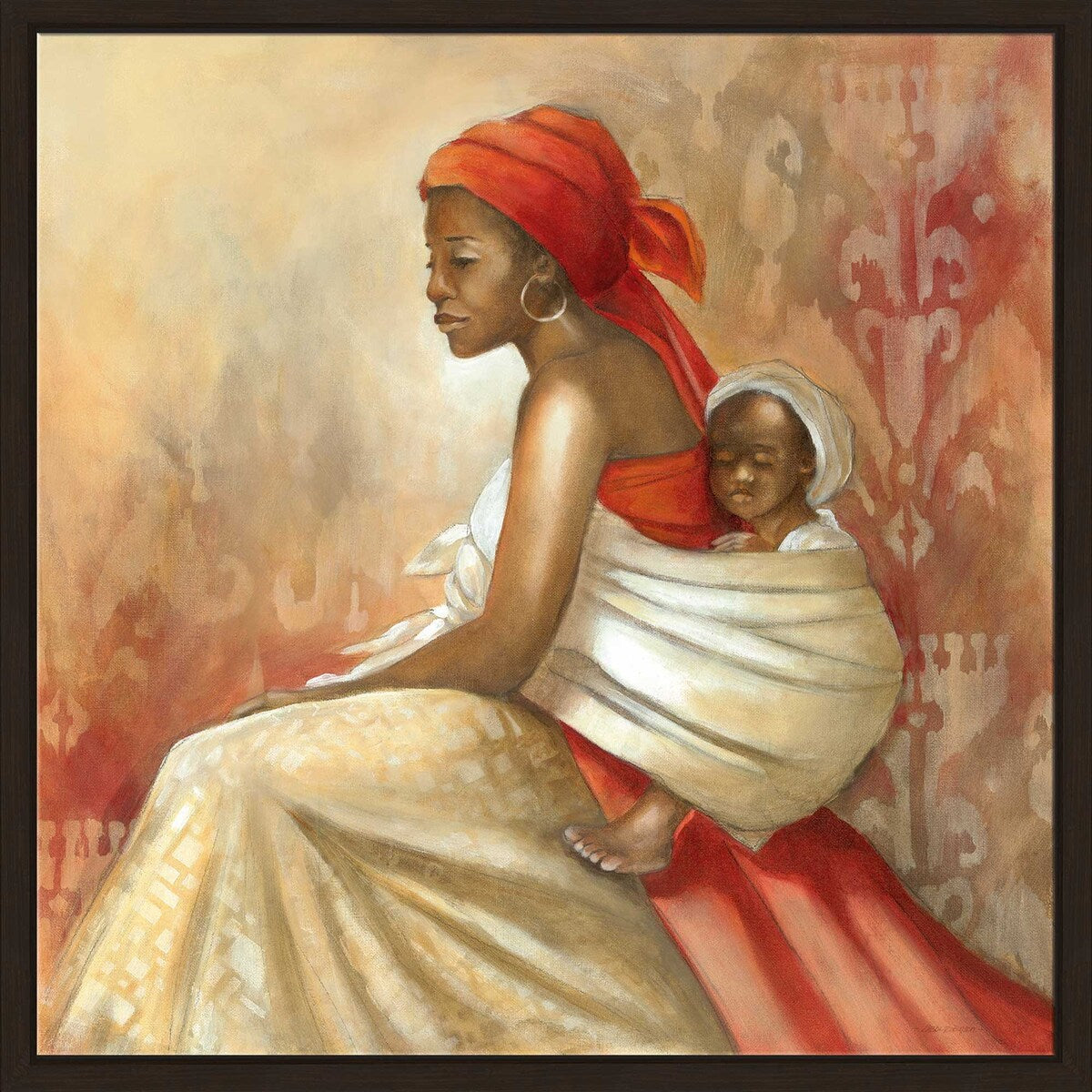 Beauty of Love II by Carol Robinson - Floating Canvas Wall Art Print - Perfect for Living Room, Bedroom & Office Decor