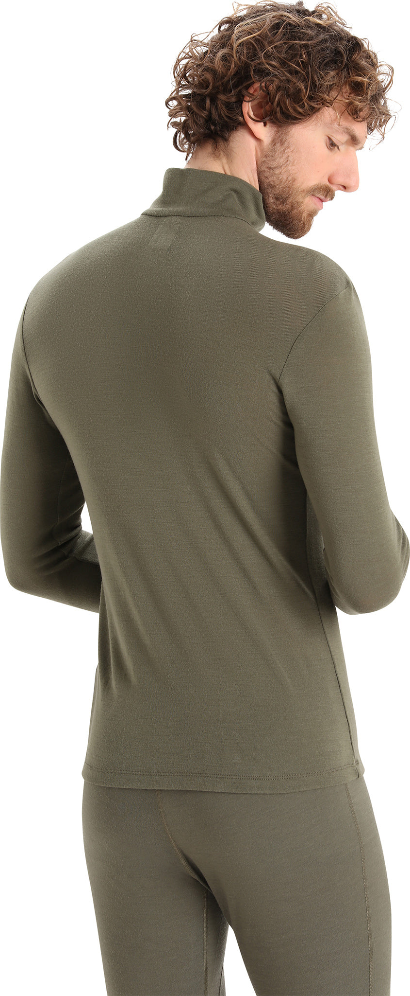 175 Everyday Merino Long Sleeve Half Zip Thermal Top for Men - Warm Base Layer for Hiking, Skiing & Winter Outdoor Activities