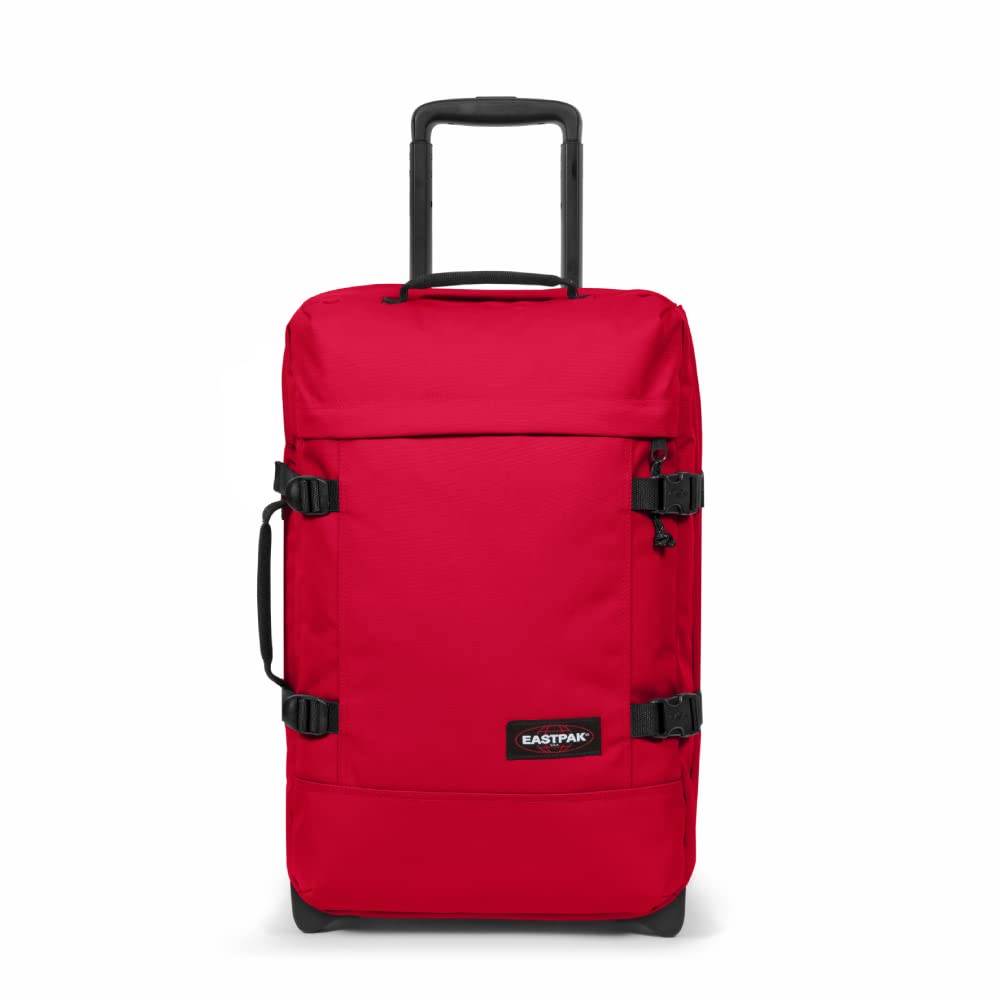 Eastpak Tranverz S Backpack - Durable Laptop Bag for School & Travel - Sailor Red - Perfect for Commuting, College & Business Trips