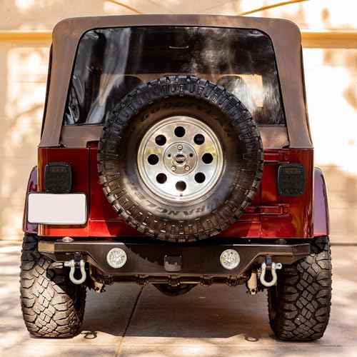 97-06 Wrangler TJ All Smoked LED Tail Lights