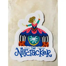 Denali & Co Dance Stickers - Fun & Colorful Vinyl Decals for Dance Studios, Water Bottles, Laptops & More