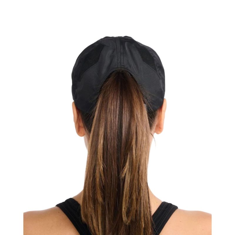 2XU Performance Run Cap - Black - Lightweight & Breathable Running Hat for Men & Women - Perfect for Jogging, Hiking & Outdoor Sports