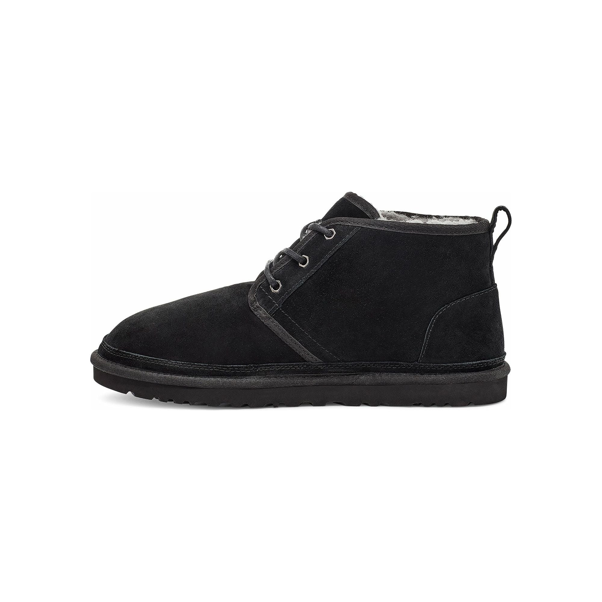 UGG Men's Neumel Boot - Black Suede Winter Boots for Men | Waterproof & Comfortable | Perfect for Snow, Hiking & Casual Wear