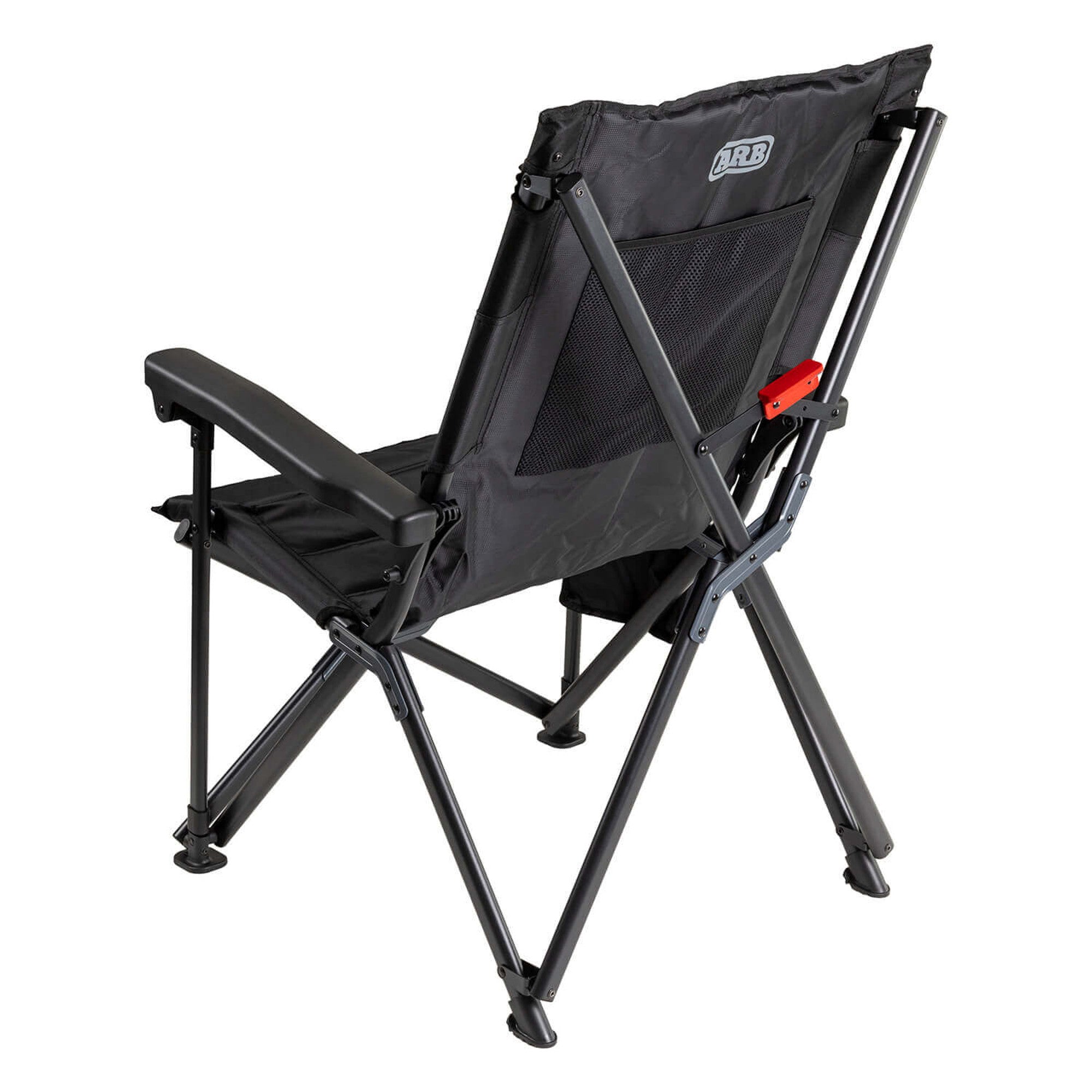 ARB Pinnacle Camping Chair - Heavy Duty Folding Outdoor Chair with Cup Holder & Storage Pouch - Perfect for Camping, Hiking, Beach, Picnics & Backyard Relaxation