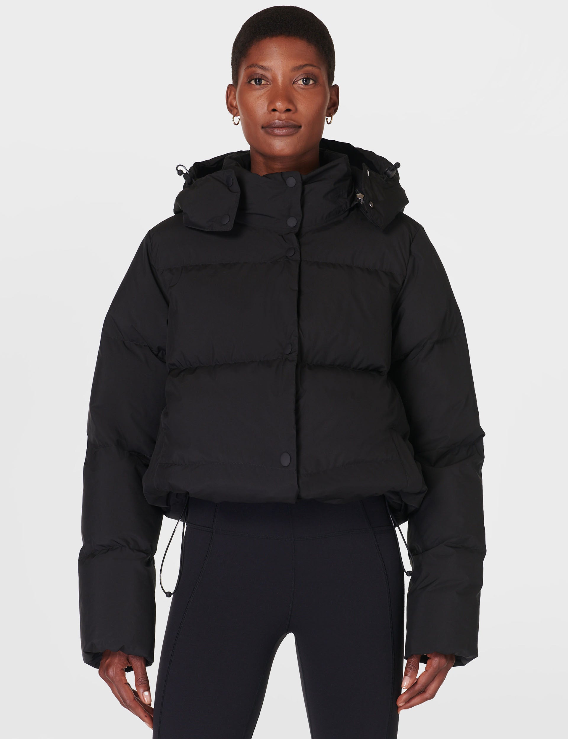 Nimbus Short Puffer Jacket - Black | Lightweight Warm Winter Coat for Women & Men | Perfect for Outdoor Activities, Travel & Casual Wear