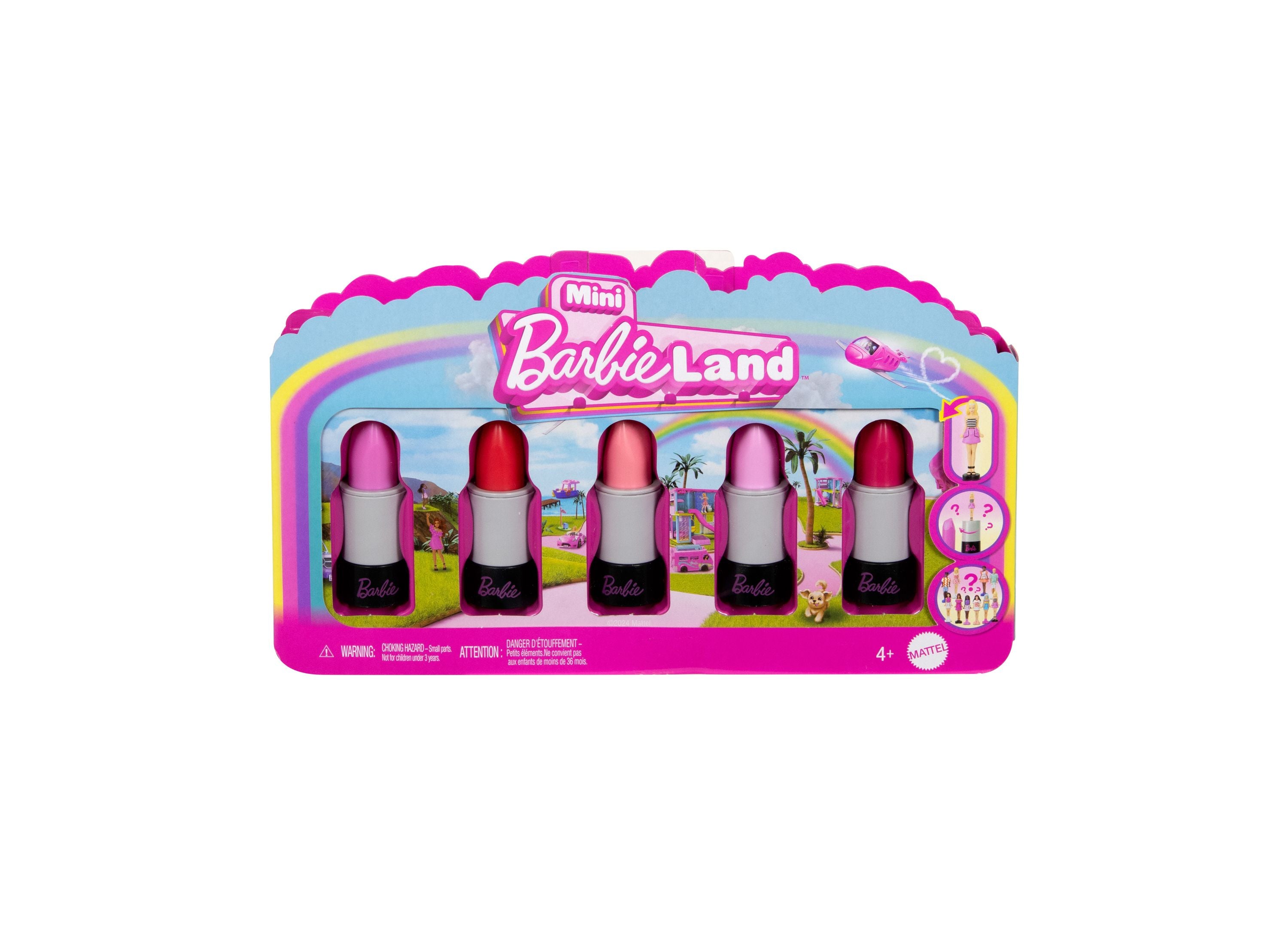 Barbie Mini BarbieLand 5 Pack Fashionistas Dolls Set - Diverse Collectible Dolls for Kids Ages 3+ | Perfect for Playtime, Birthday Gifts & Dollhouse Adventures