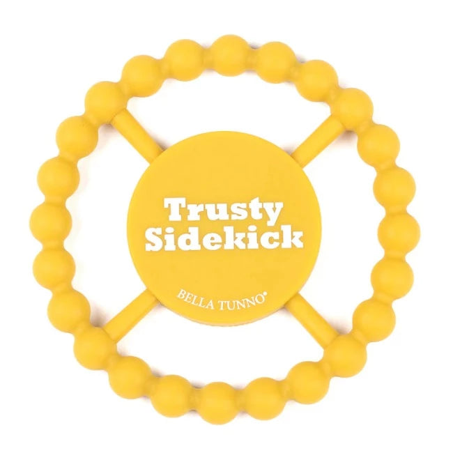 Bella Tunno Happy Teether - Trusty Sidekick Baby Teething Toy for Soothing Sore Gums | Safe & BPA-Free for Infants & Toddlers | Perfect for Home, Travel & On-the-Go Comfort