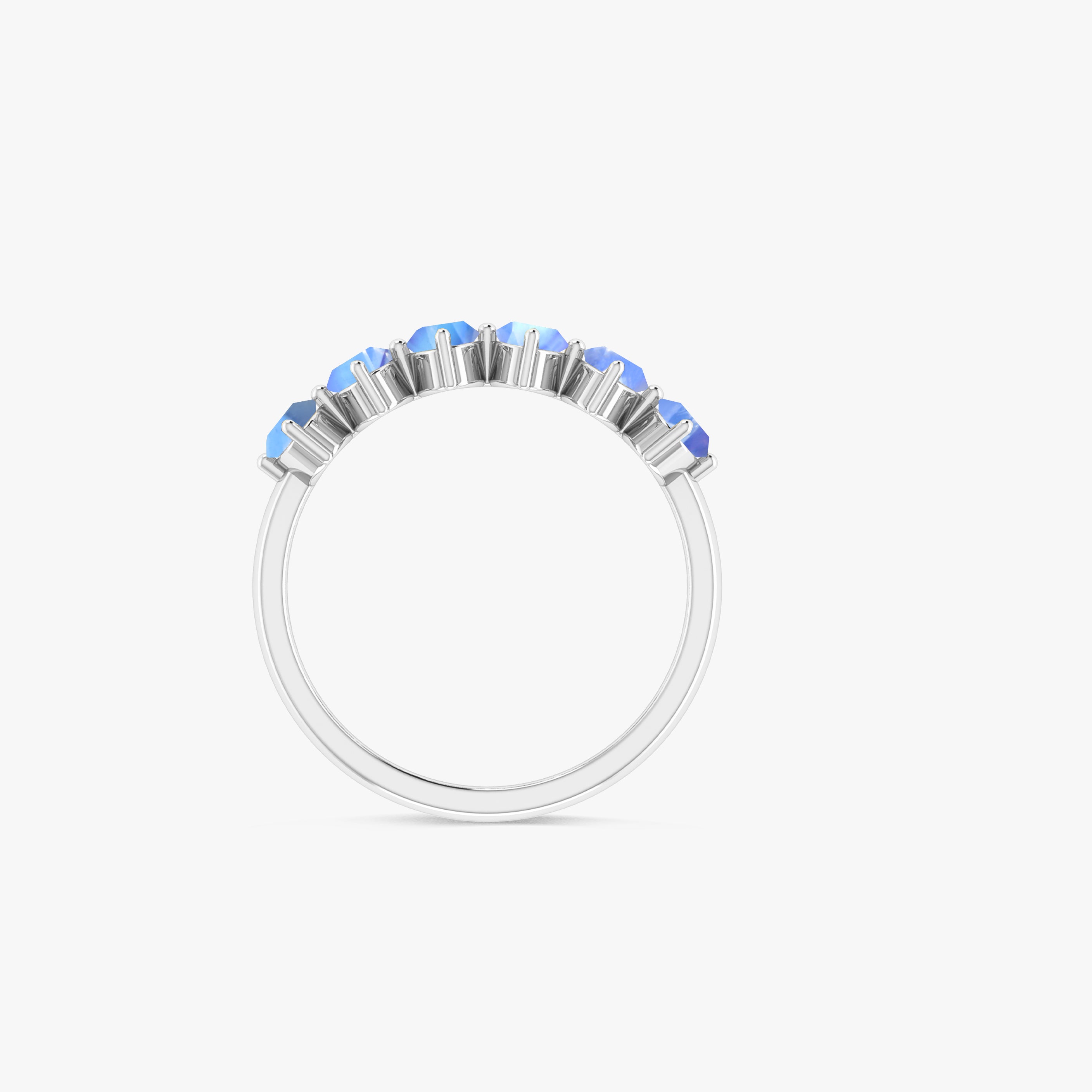 Moonstone Oval Shape Gemstone Ring – Elegant & Unique Silver Jewelry for Women | Perfect for Weddings, Parties & Everyday Wear