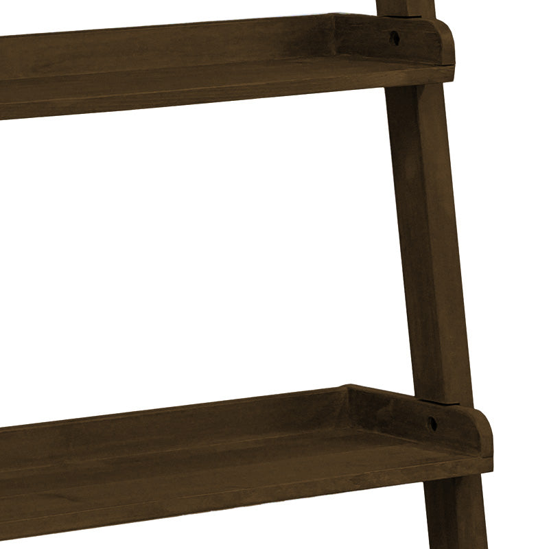 BODEN 91cm Display Unit Shelf - Modern Brown Wooden Storage Cabinet for Living Room, Bedroom & Office Organization