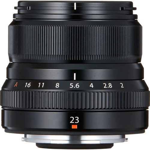 FUJINON XF 23mm F2 R WR Black Lens - Fast Aperture Prime Lens for Fujifilm X-Mount Cameras | Perfect for Street, Travel & Portrait Photography