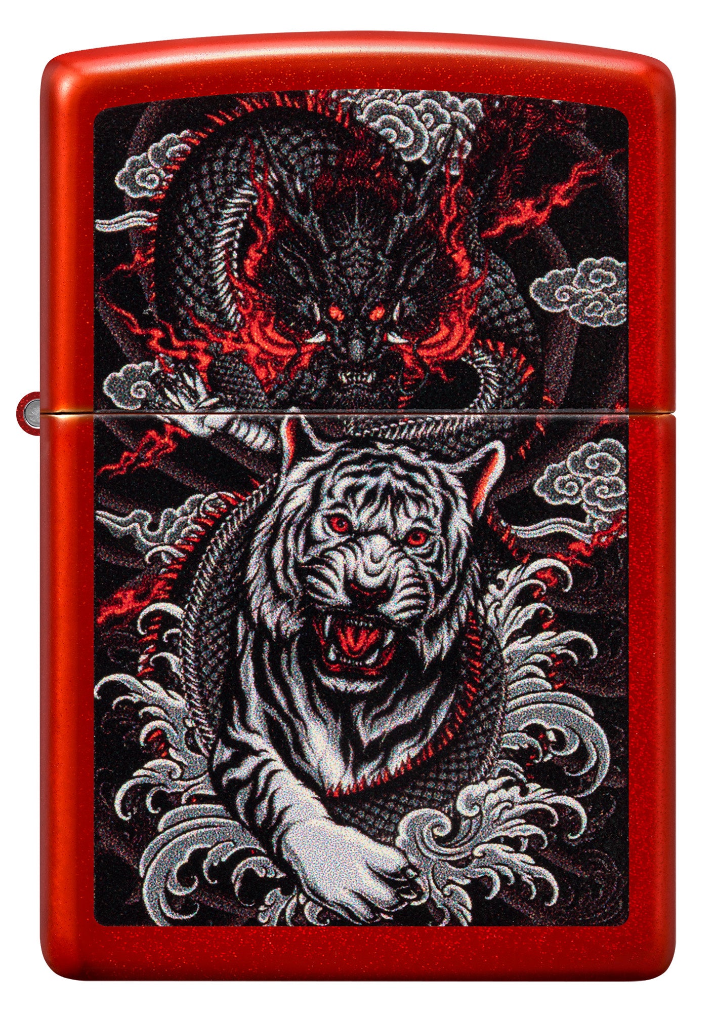 Dragon Tiger Design T-Shirt - Asian Inspired Graphic Tee for Men & Women - Perfect for Streetwear, Casual Outfits & Festival Fashion