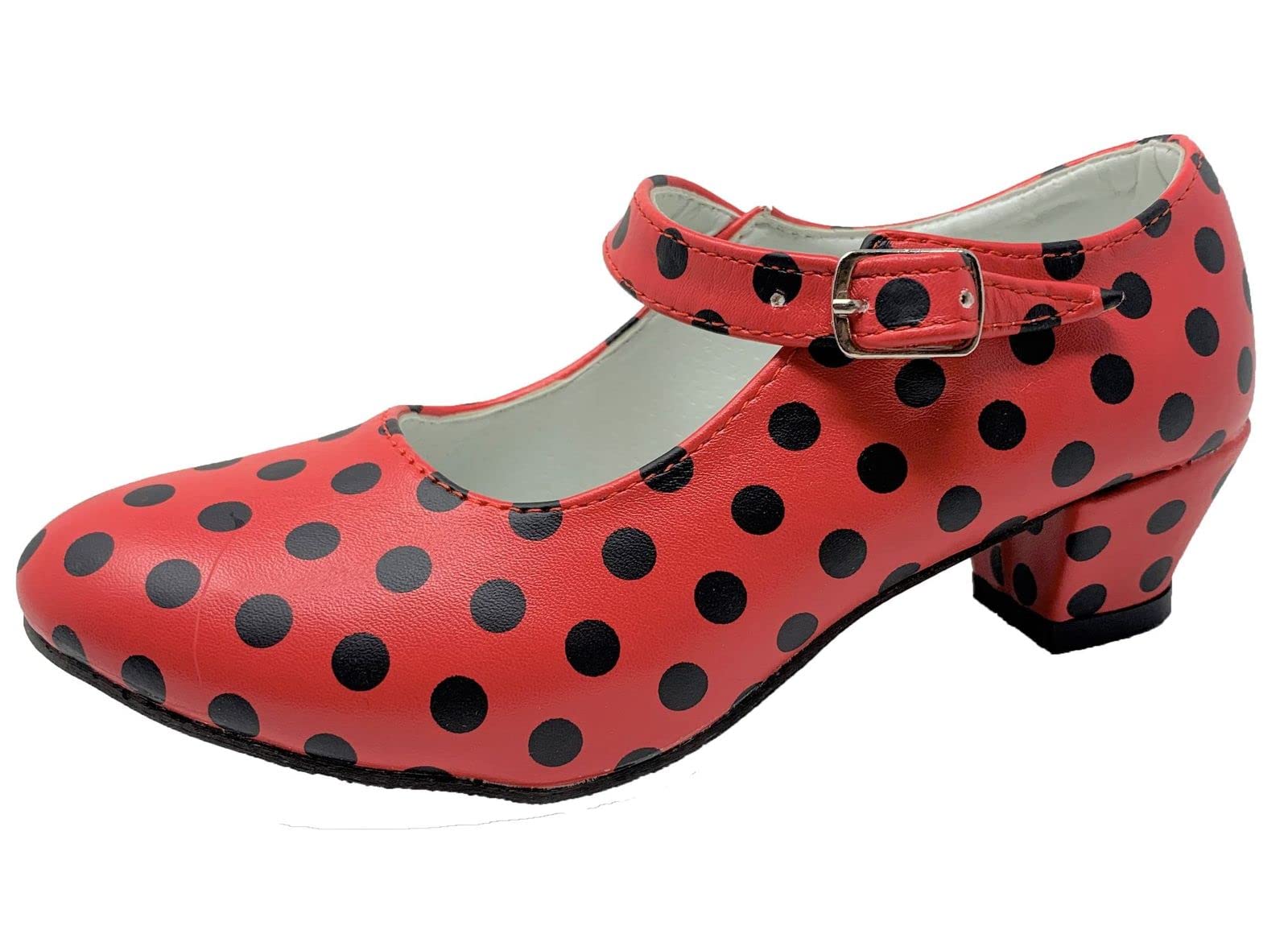 Flamenco Dance Shoes for Women & Girls - Authentic Sevillanas Style - Perfect for Flamenco Performances, Practice & Spanish Dance Events