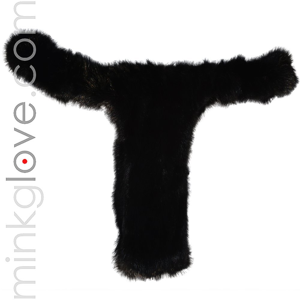 Sexy Mink Strips Flexi Straps Bikini Underwear Lingerie Thong - Satin Lined Comfortable Women's Panties for Beach, Pool Party & Romantic Nights