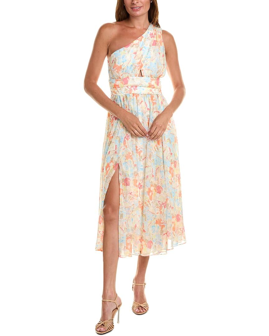 LIKELY Women's Sara Dress - Elegant Flowy Midi Dress for Casual & Party Wear | Perfect for Summer, Weddings & Special Occasions