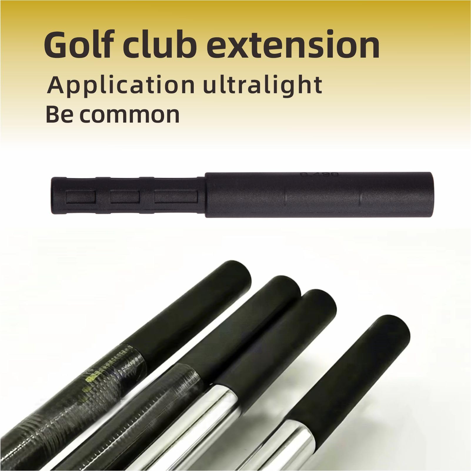 8-Piece Golf Club Extension Set - Steel Shaft Putter Extenders for Irons & Golf Clubs | Perfect for Club Lengthening & Custom Fitting | Ideal for Golfers, DIY Club Repair & Professional Fittings