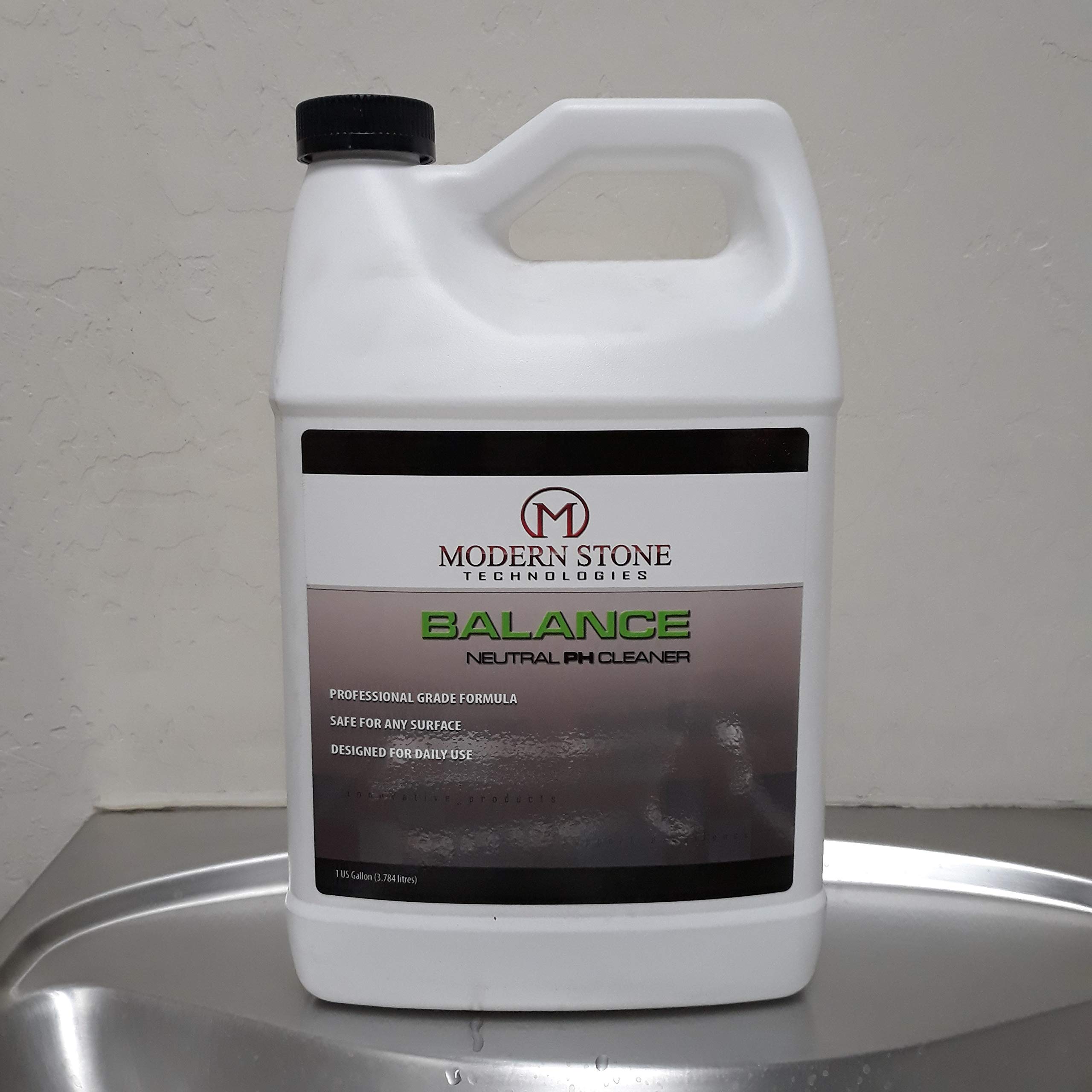 Balance Neutral PH Natural Stone Cleaner - Gallon Size for Safe & Effective Cleaning on Marble, Granite, & Tile Surfaces