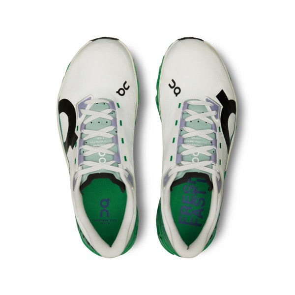 Men's Cloudmonster Hyper Running Shoes (Undyed/Mint) – Lightweight & Cushioned for Marathon Training & Road Running