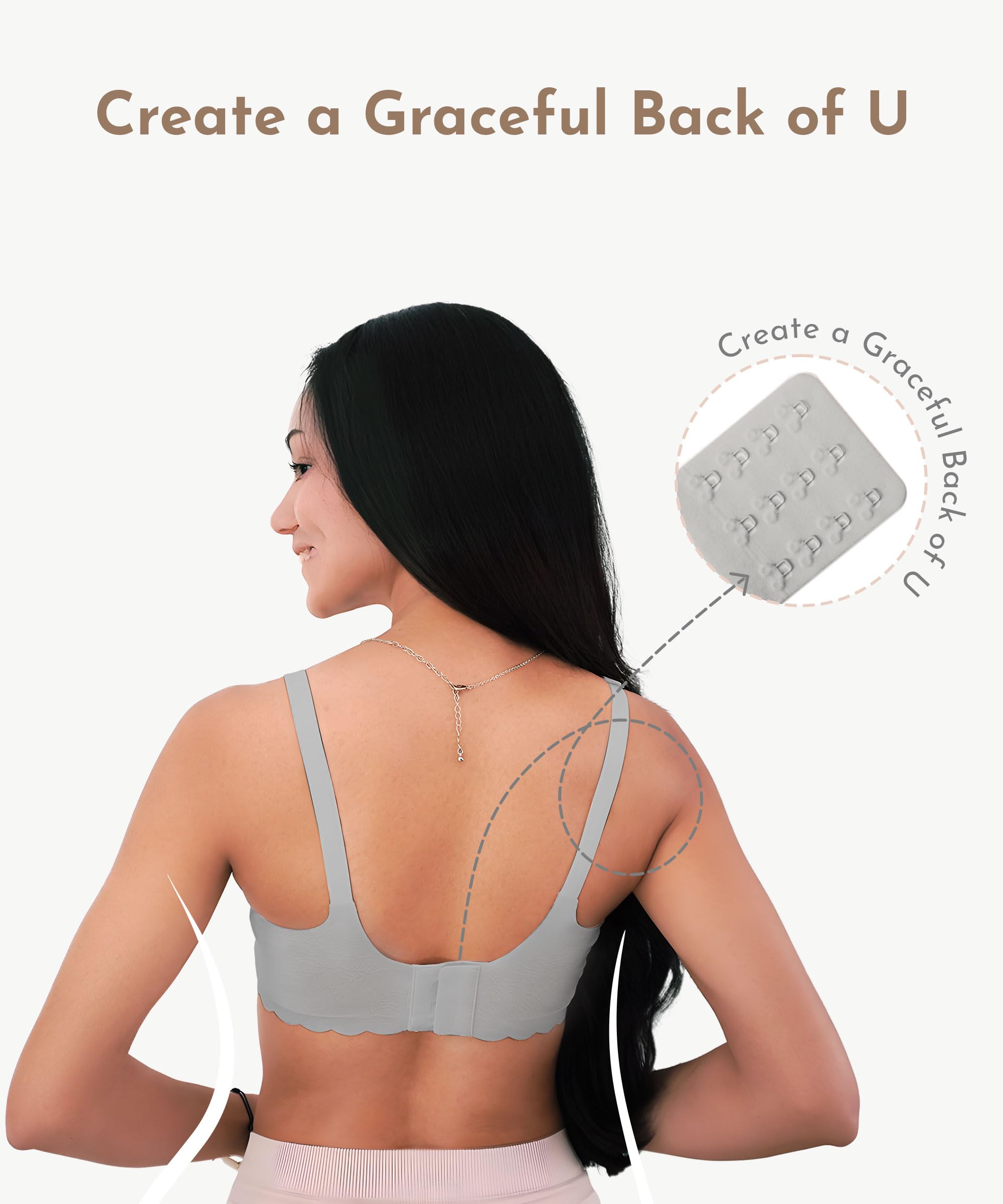 Best Nursing Bras for Breastfeeding - Seamless Ultra Comfort Maternity Bra for Women - Natural Shape Pregnancy & Nursing Support - Perfect for Daily Wear, Pumping & Skin-to-Skin Bonding