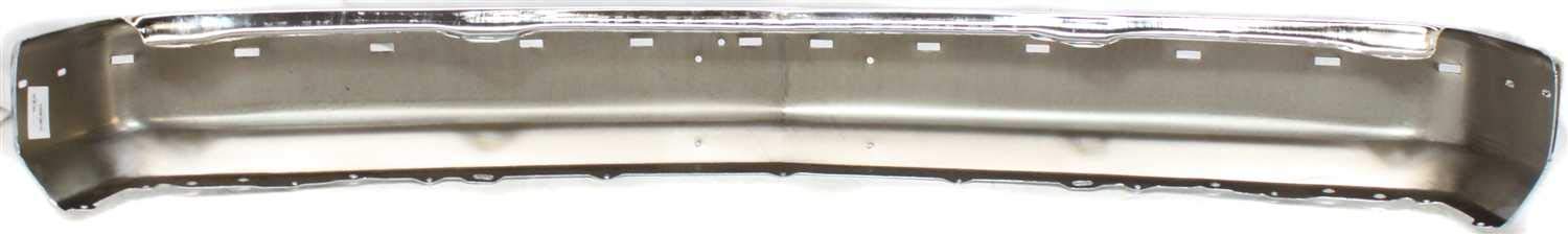 Garage-Pro Chrome Front Bumper with Impact Strip & Pad Holes | Compatible with 1988-2002 Chevrolet C/K Full Size Pickup Trucks | Durable Replacement for Off-Road & Daily Driving