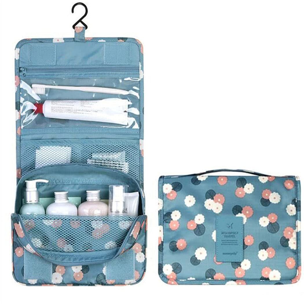 Waterproof Hanging Toiletry Bag with Hook - Travel Cosmetic Organizer for Men & Women | Perfect for Bathroom, Gym, Camping & Airplane Carry-On