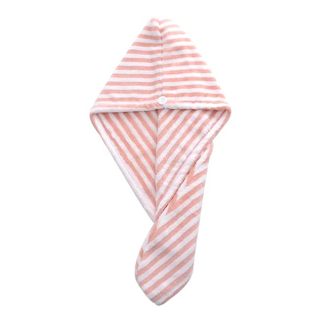 Khillayox 400 GSM Microfiber Hair Towel Wrap for Women - Super Absorbent Quick Dry Hair Turban, Soft Bathrobe Towel Set of 2 (Ideal for Shower, Salon, Spa & Travel)