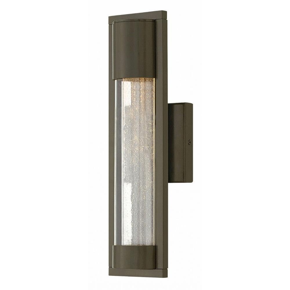 Modern Bronze Small Outdoor Wall Lantern - 4.75