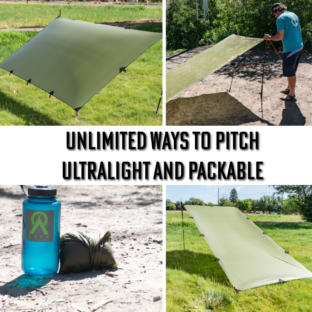 Seek Outside Lightweight Hot Tents & Tipis for Backpacking, Hunting, Fishing - Portable Shelter for Outdoor Adventures & Camping Trips