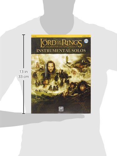 The Lord of the Rings Instrumental Solos for Flute - Book with Online Audio & Software | Pop Instrumental Solo Series | Perfect for Practice, Performances & LOTR Fans