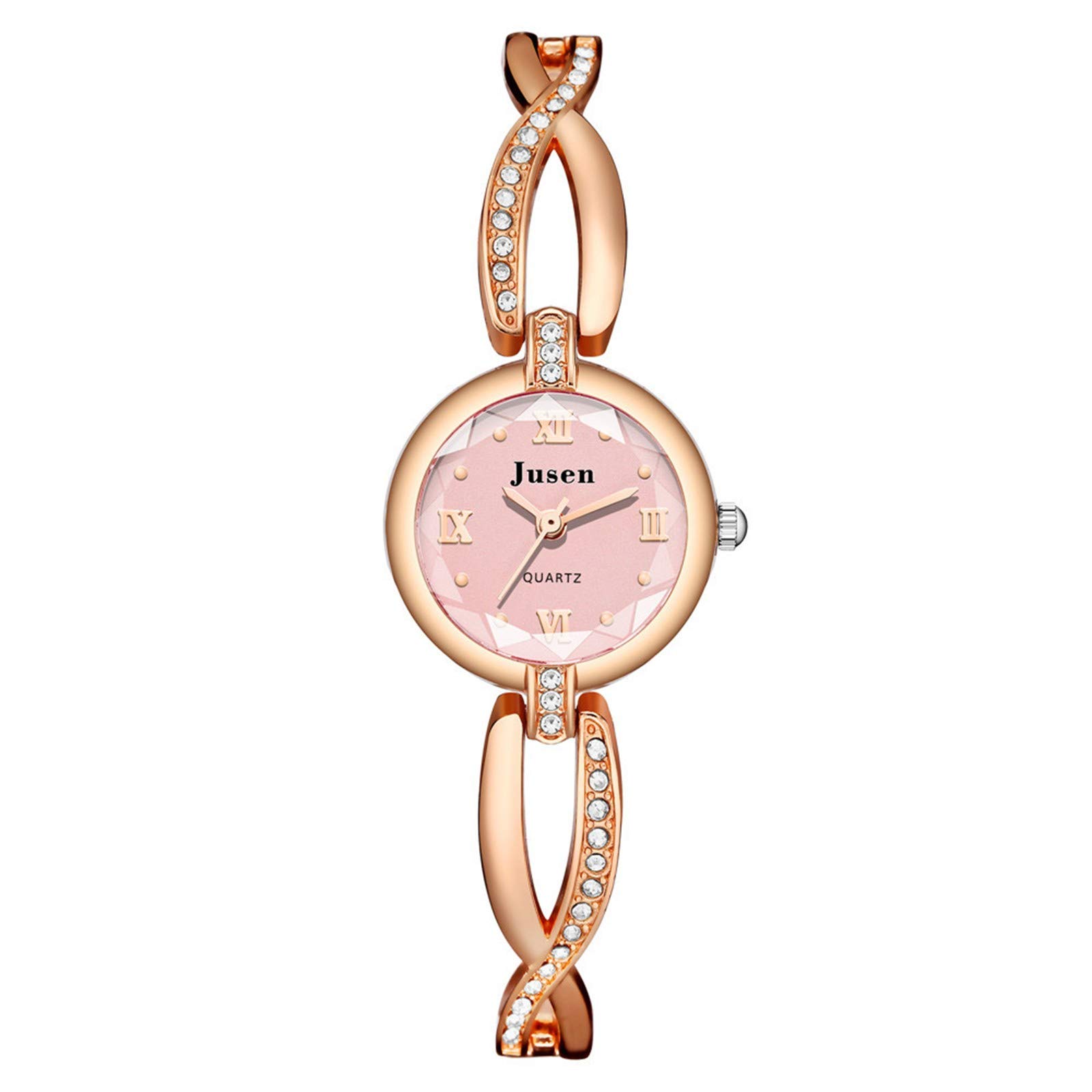 Elegant Ladies Watch with Sparkling Diamond Accents - Slim Green Dial & Lightweight Bracelet - Perfect for College Students, Fashion Enthusiasts & Everyday Wear | Ideal Gift for Graduation, Birthday & Special Occasions