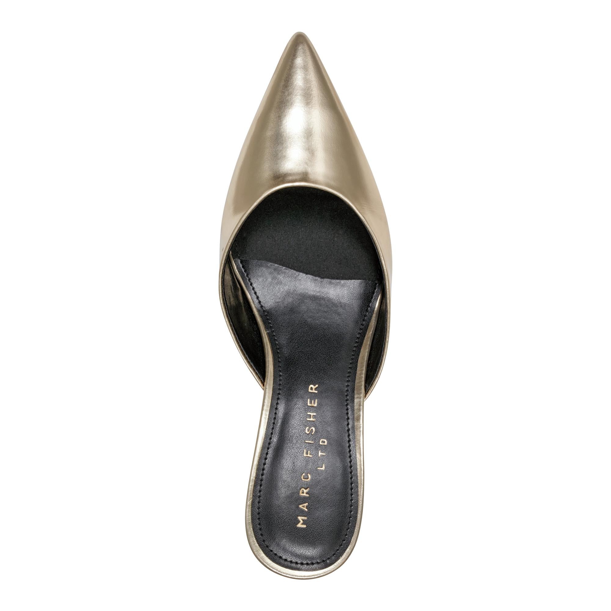 Marc Fisher Ltd Women's Rosa Gold M Leather Ankle Boots - Stylish & Comfortable for Fall & Winter | Perfect for Office, Parties & Casual Outfits
