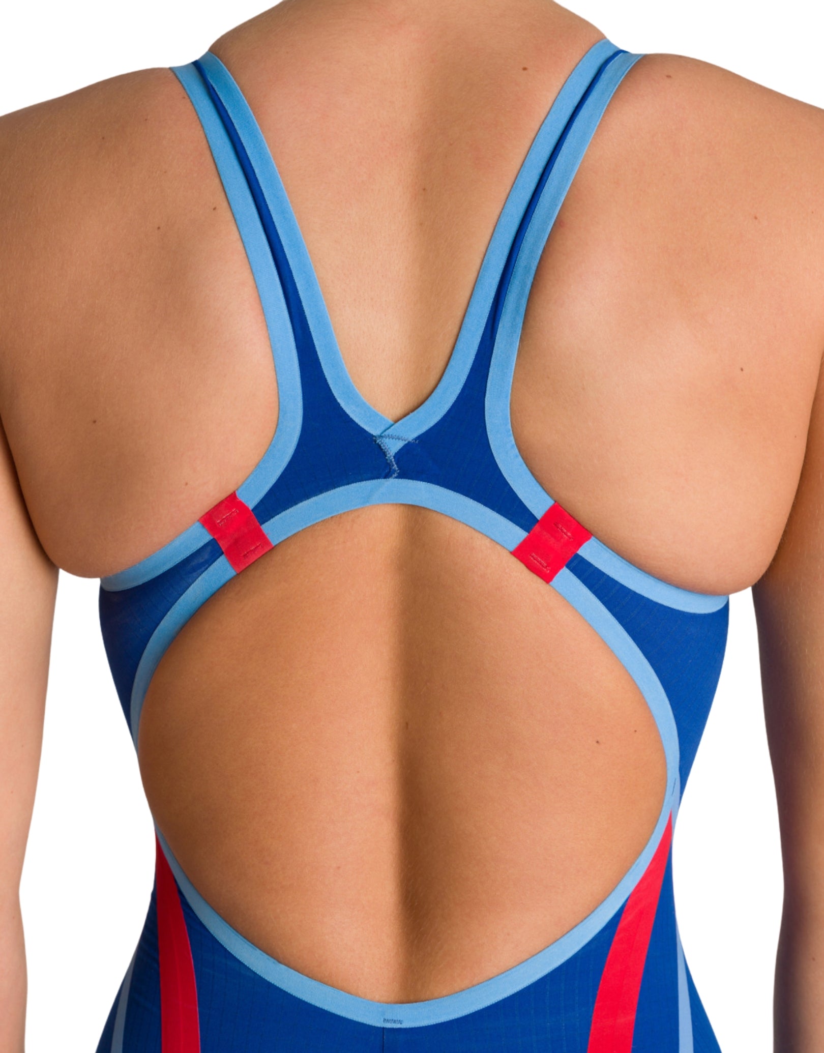Powerskin Carbon Core FX Kneeskin Open Back Wetsuit - High Performance Swimwear for Competitive Swimming & Triathlon Training - Ocean Blue
