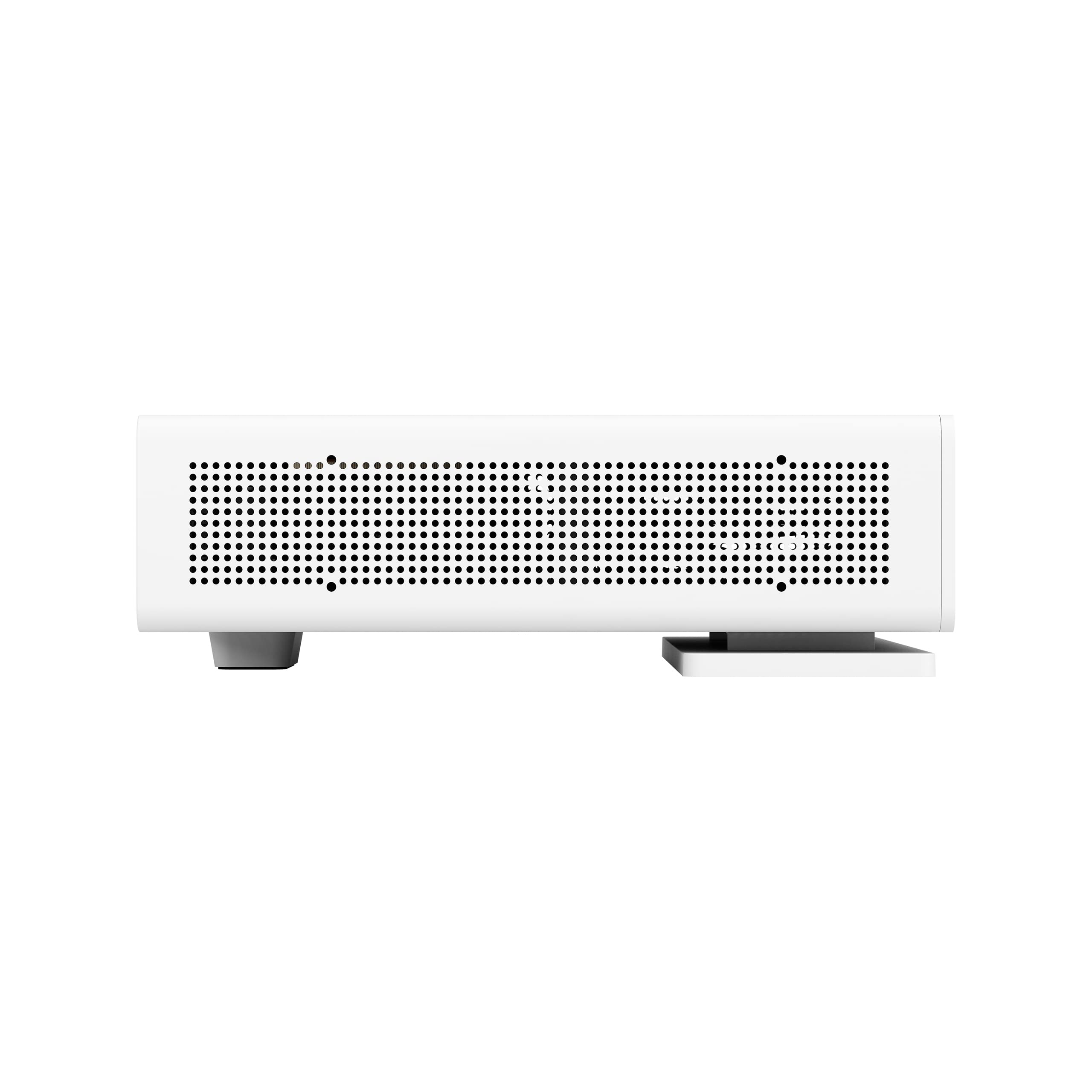Fractal Design Ridge White ITX PC Case - PCIe 4.0 Riser Card & 2x140mm PWM Fans Included - USB Type-C - Compact Gaming Computer Case for Home Theater & Workstation Setup