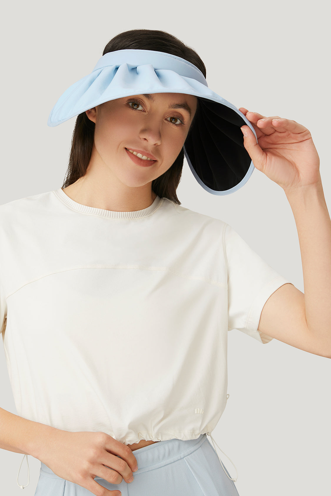 Yuni Women's UPF50+ Sun Hat - Wide Brim Shell Beach Hat for Summer Outdoor Activities, Travel, and Gardening