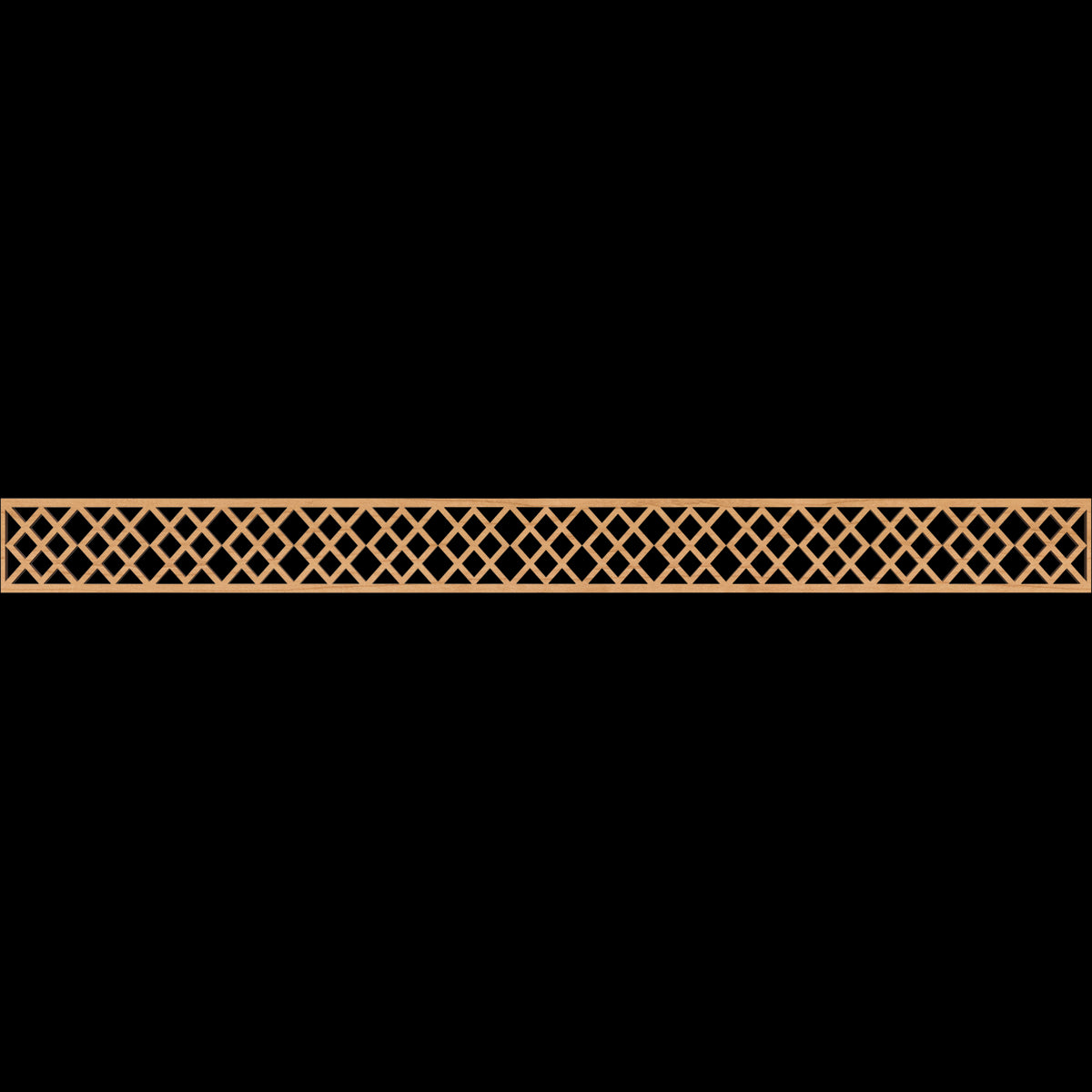 Hadley Fretwork Moulding - Decorative Wood Trim for Home & Furniture DIY Projects | Perfect for Crown Molding, Wall Paneling and Cabinet Accents
