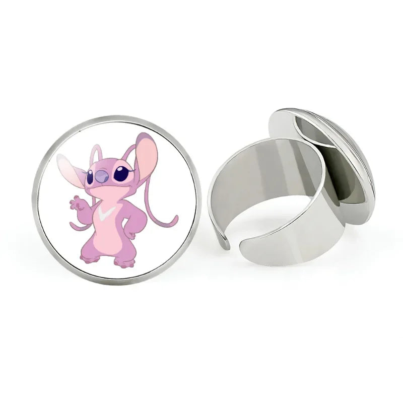 Disney Cartoon Character Rings for Kids - Fun & Colorful Jewelry for Birthday Gifts, Party Favors & Dress-Up Play