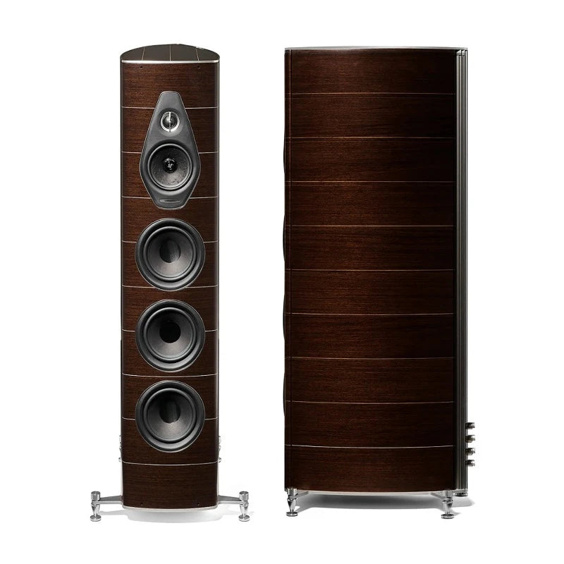 Sonus Faber Olympica Nova V Floorstanding Loudspeaker - Premium HiFi Tower Speakers for Home Theater & Audiophile Music Listening - Perfect for Living Room, Studio & Home Entertainment Systems