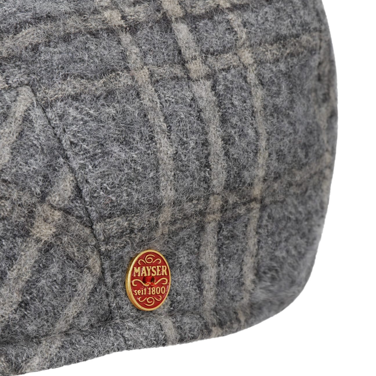 Merlino Casual Flat Cap with Ear Flaps by Mayser - Warm Winter Hat for Men & Women - Perfect for Outdoor Activities, Hiking, and Cold Weather Fashion