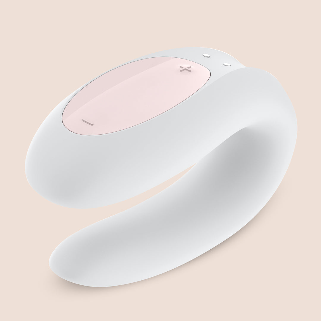 Satisfyer Double Joy App-Controlled Vibrator for Vaginal & Clitoral Stimulation - Perfect for Couples Play & Solo Pleasure