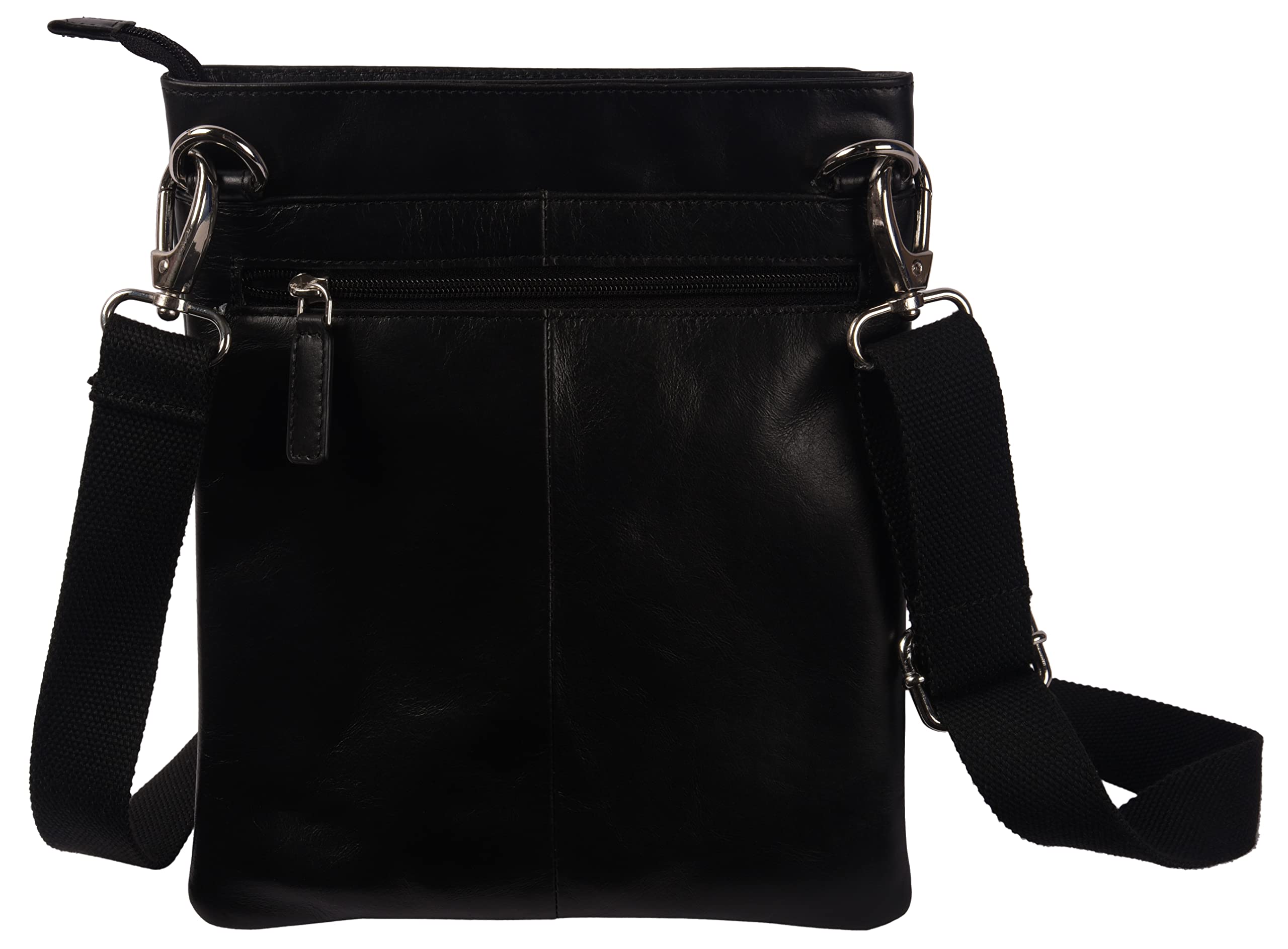 Premium AULIV Men's Leather Sling Bag - Genuine Full Grain Leather Crossbody Messenger Bag for Travel & Office - Stylish Shoulder Bag for Business Commute, Daily Use & Outdoor Adventures