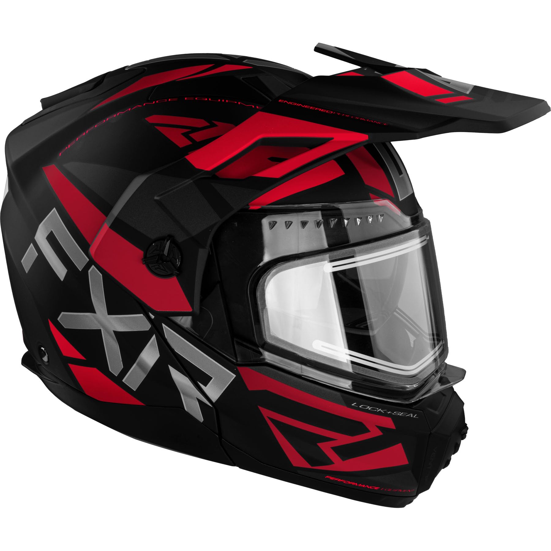 FXR Maverick X Helmet 2025 - Black/Red Motocross Helmet - 2X-Large Size - Durable Off-Road & MX Racing Protection - Perfect for Trail Riding, Dirt Biking & Adventure Sports