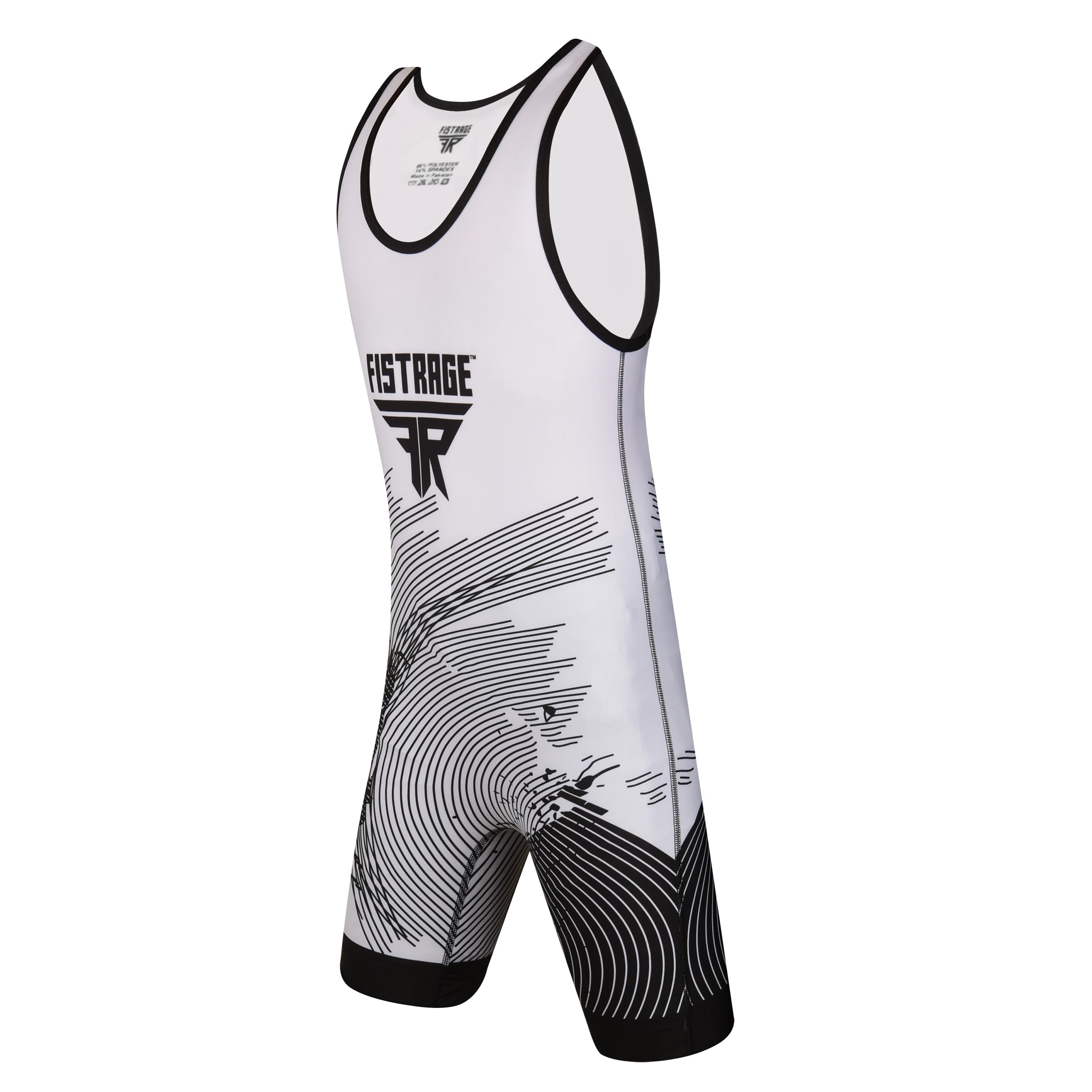 FISTRAGE Men's & Women's Wrestling Singlet - Breathable Powerlifting Bodysuit for Competition & Training - Ideal for MMA, Wrestling, and Gym Workouts