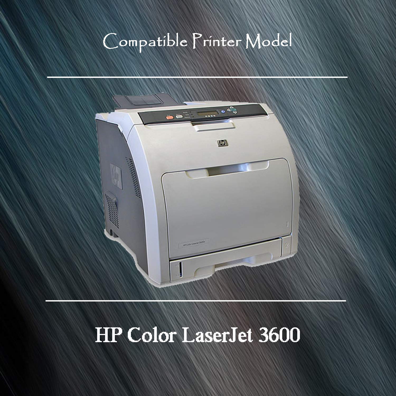4-Pack TG Imaging Compatible Toner Cartridge Replacement for HP 501A (Q6470A/Q6471A/Q6472A/Q6473A) - Works with HP LaserJet 3600/3800 Series Printers - Perfect for Office & Home Printing Needs